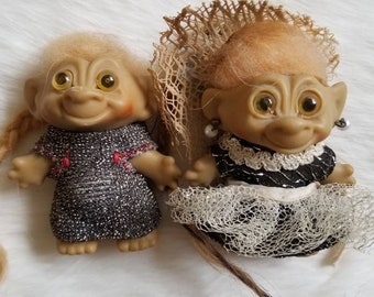 Long Hair Troll Etsy