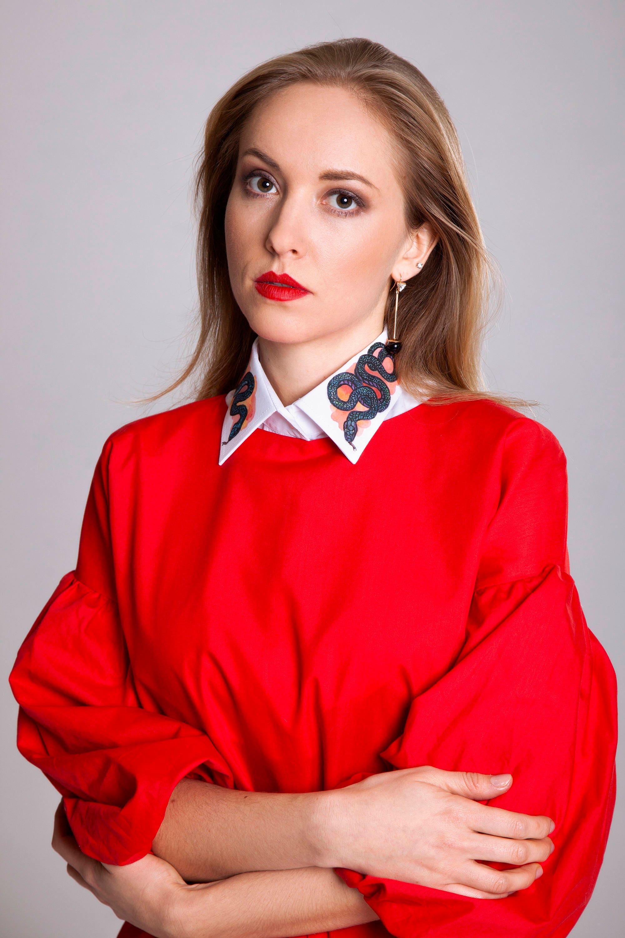 White Collar Detachable Collar Unique 