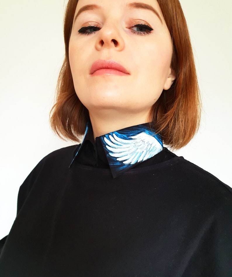 Swan Collar Swan Accessories Swan Fake Collar Swan Lovers Top Designer