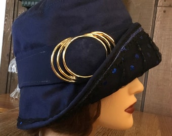 Satin Lined Cloche - Etsy