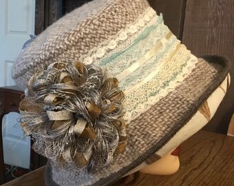 Satin Lined Cloche - Etsy