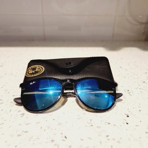Vintage Ray-Ban Erika sunglasses Mirrored Blue
