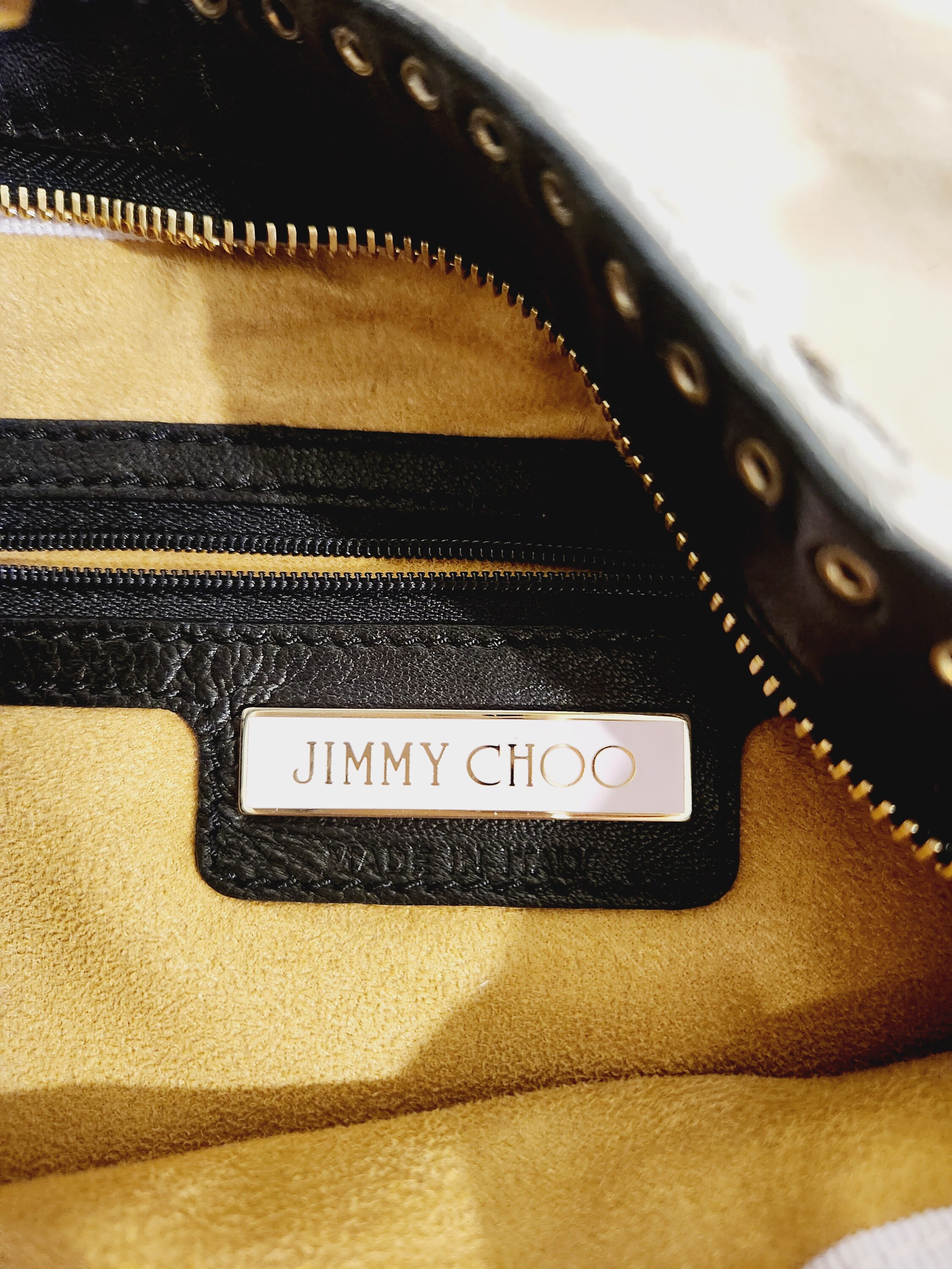 Jimmy Choo Black - White Zebra Print Calf Hair and Leather Jimmy Choo Black - White Zebra Print Calf Hair and Leather