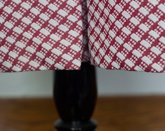 Vintage 1960s Maroon Shift Dress