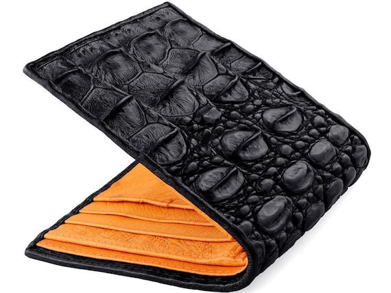 Black crocodile wallet new arrivals