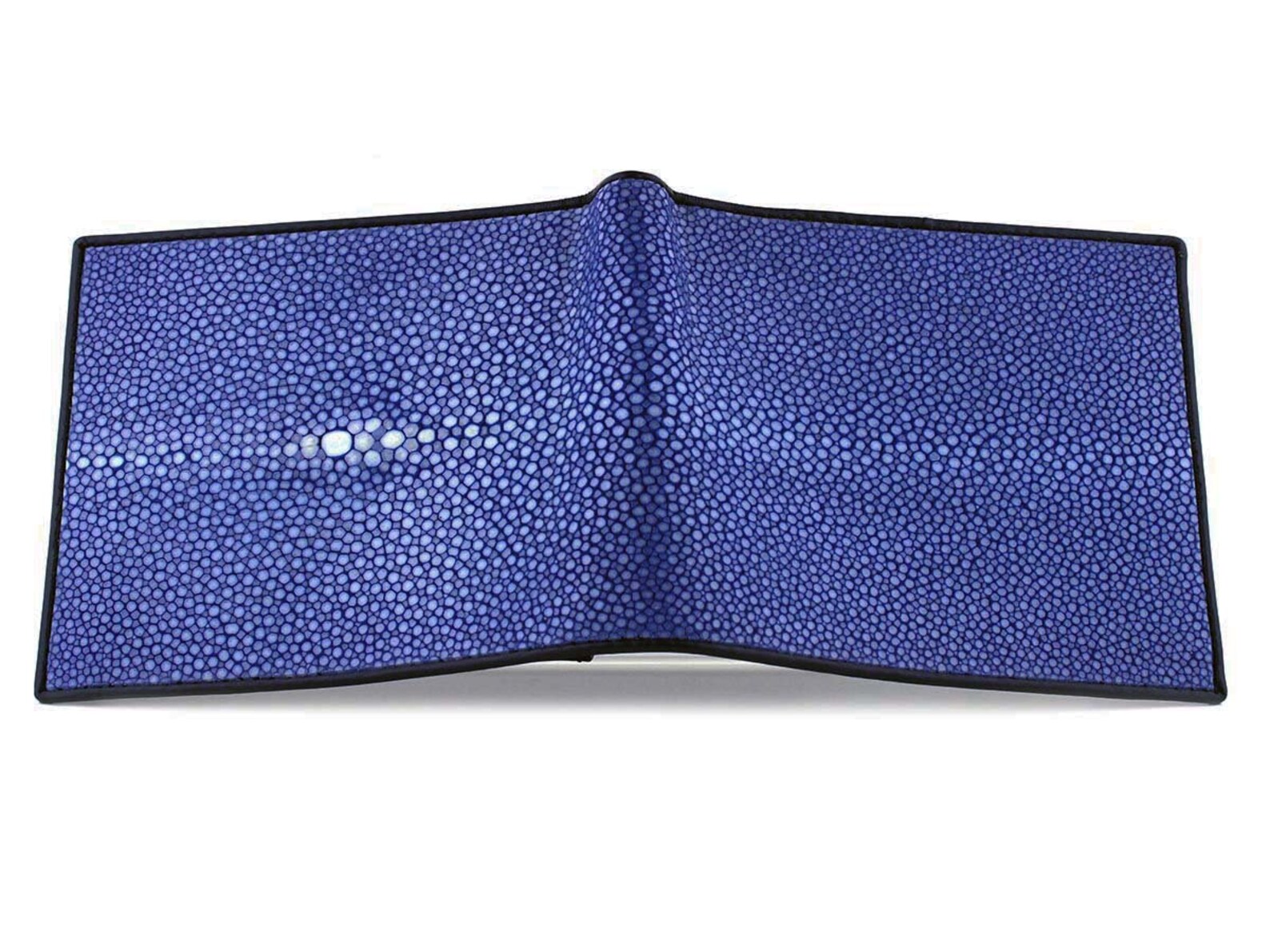 Stingray Wallet Genuine Stingray Skin Blue Stingray Skin Etsy
