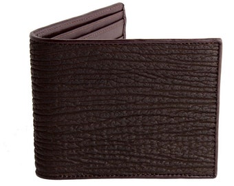 Brown Shark Skin Wallet → Genuine Sharkskin Wallet → Brown Shark Wallet → Sharkskin Billfold