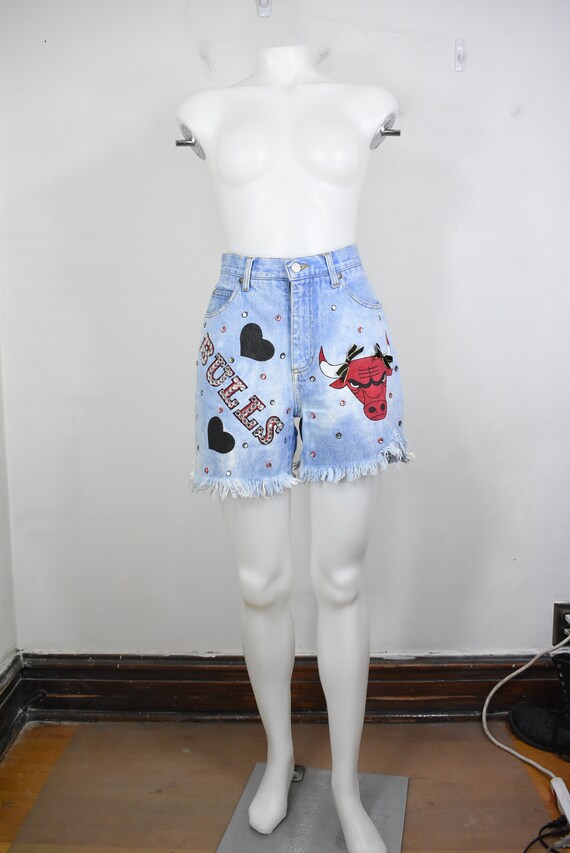 jean shorts in the 90s