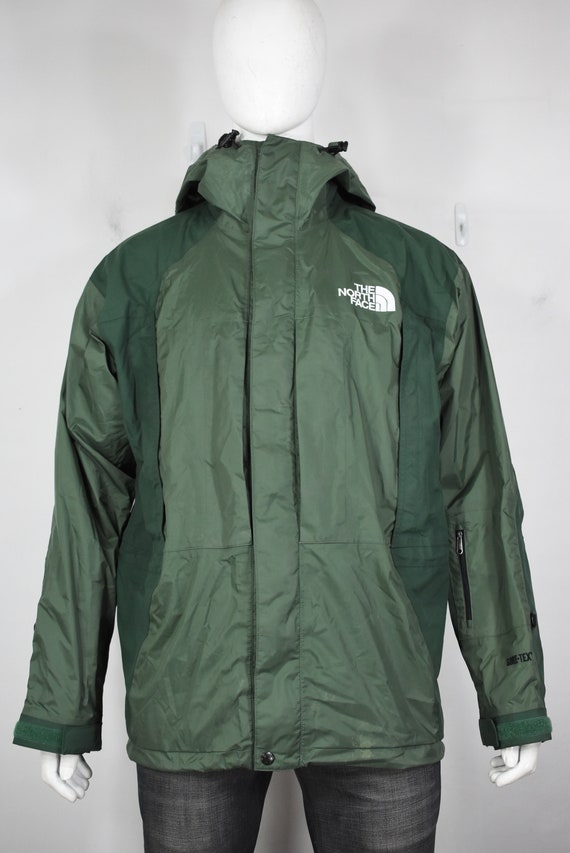 north face green gore tex jacket