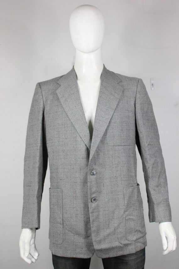 vintage 50's fleck wool blazer 40