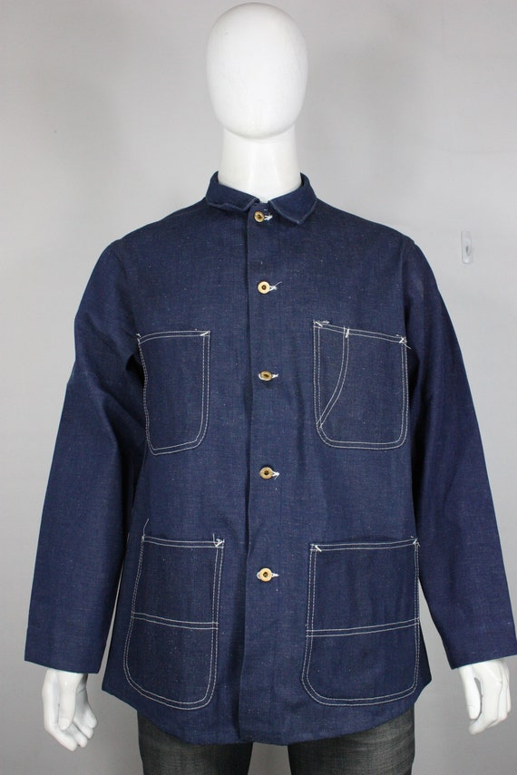 Vintage Universal Overall Co Chore Jacket 42 Etsy