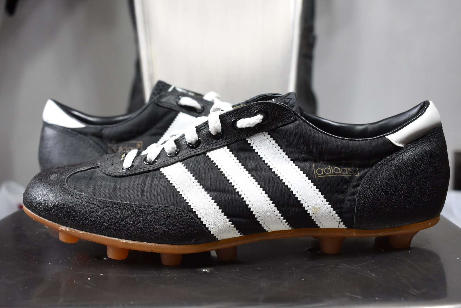 Vintage Adidas cleats 10.5 soccer football 70's 80's Etsy