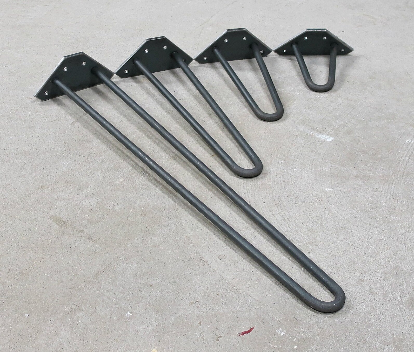 Hairpin Table Legs Heavy Duty 1/2 Etsy