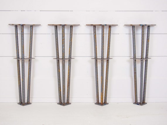 Metal Table Legs Set Of 4 Etsy