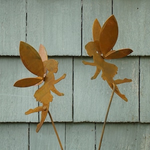 Metal Garden Fairy Set- Garden Art