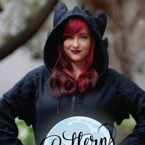 Patterns(M-L) - Toothless hoodie