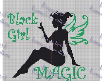 Black Girl Magic Fairy 200x200