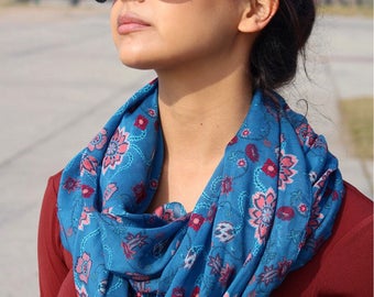 Desert Bloom Infinity Scarf