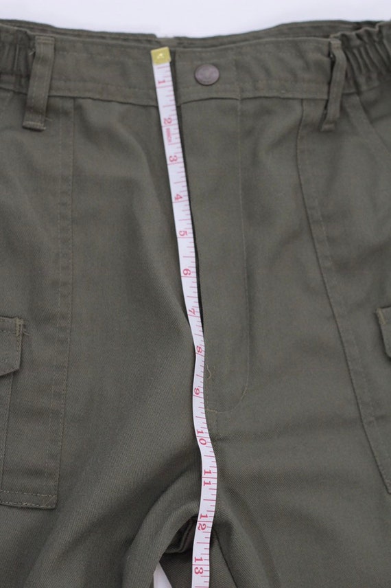 Cargo Pants Cinched Waist Front Flap Cargo Pants Cinched Waist Front Flap