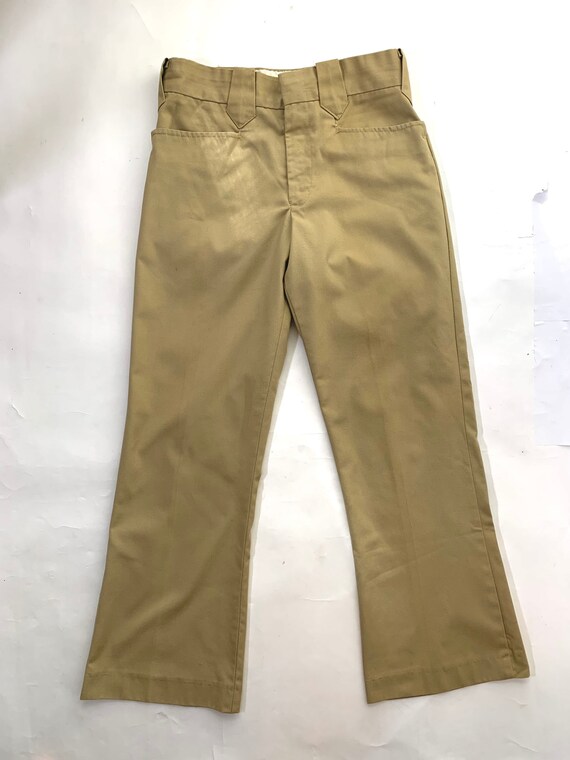 Vintage Western Stockman Cowboy Khaki 