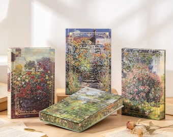Monet Fine Art Hardcover Journal | Gilded Cover, Full Color Painted Edges