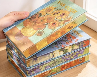 Van Gogh Art Hardcover Journal | Gilded Cover, Full Color Painted Edges
