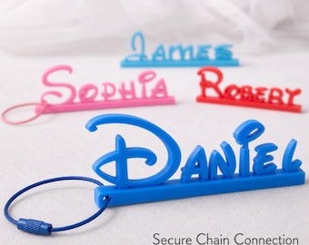 Personalized 3D Printed Name Tags: LuggageTags, Water Bottle Tags, Backpack Tags,Gift Tags