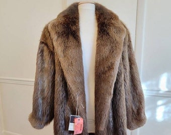 Mens Beaver Fur Coat - Etsy