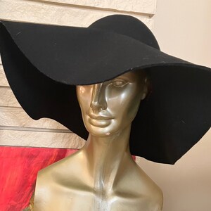 Felt wide brim floppy hat new arrivals
