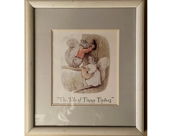 The Tale of Timmy Tiptoes Framed Picture 8 1/2 x 7 1/2 in a 15 1/2 x 13 1/2