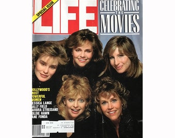 CLEARANCE Life Magazine May 1986 Special Issue Celebrating Movies Hollywoods Most Powerful Women Sally Field Streisand Goldie +