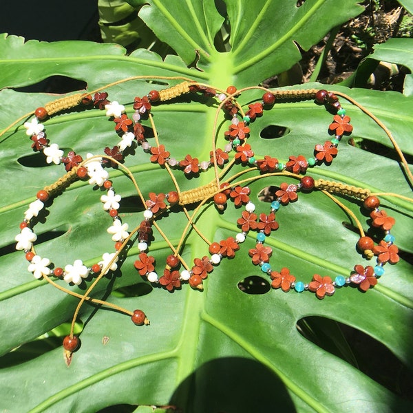 Plumeria Bracelet Etsy