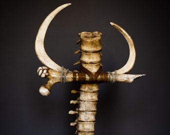 Diablo 2 resurrected Inspired Arm of King Leoric Bone Wand