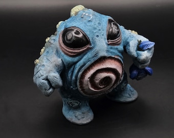 Realistic Poliwrath Pokémon Sculpture Replica Gift Terrifying Creepy Statue