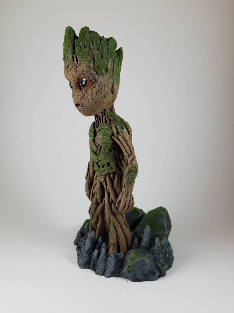 life size groot statue