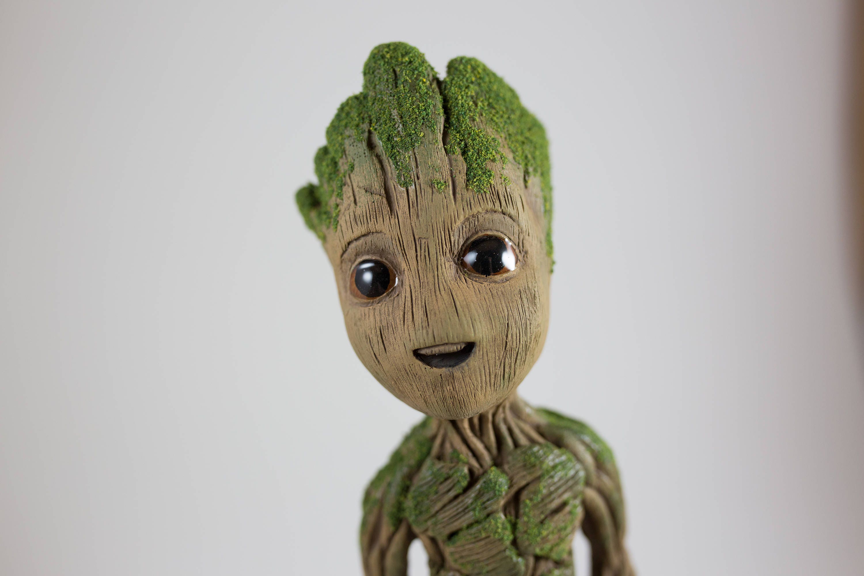 Baby Groot life size sculpture statue 9 tall V2 Etsy