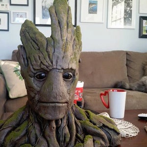 Groot Sculpture Bust Statue image 4