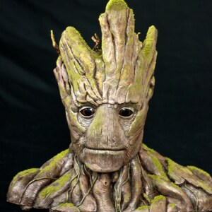 Groot Sculpture Bust Statue image 2