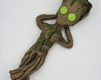 Baby Groot life size sculpture statue 9" tall/long (V3)