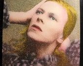 Uber Rare Original 39 71 DAVID BOWIE Hunky Dory RCA Victor Records U.S. Vinyl Press Lp Near Mint Orange Labels L K Excellent Copy Glam Rock