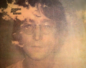John Lennon Imagine Vinyl Record LP - 1971 Apple Records - Etsy