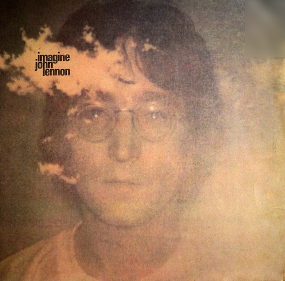 Rare Original 1971 John Lennon Imagine Apple Records Vintage US