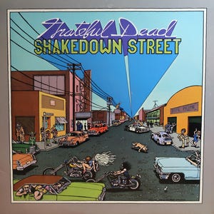 Rare Original 1978 Grateful Dead Shakedown Street Arista Records Vintage US Early Vinyl Press Lp Near Mint Sterling Stamp Jerry Garcia