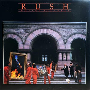 Original 1981 Rush Bewegen Bilder Stück-Sammler-Sammler-Sammler-Aufzeichnungs-Sammler-Sammler-Sammler-Schallplatte-Vinyl-Presse