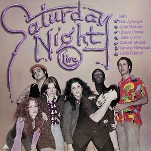 Original &#39;76 NBC&#39;s Saturday Night Live Arista Records US Vinyl Press Compilation Lp Near Mint John Belushi Chevy Chase Gilda Radner Classic