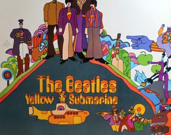 ビートルズ レア 未発表 イエローサブマリン EP モックアップ 45