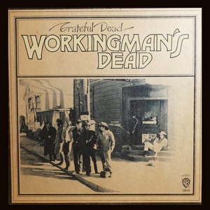 Rare 1970 Grateful Dead Workingman&#39;s Dead Warner Bros Records Vintage US Early Vinyl Repress Lp Near Mint Burbank Labels Clean Jerry Garcia