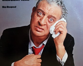 Original 1980 Rodney Dangerfield No Respect Casablanca Records Vintage US Vinyl Press LP Utmärkt Spoken Word Komedialbum Genom Tiderna Klassiker