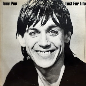 Rare Original 1977 Iggy Pop Lust For Life RCA Victor Records U.S. Vinyl Press Lp Near Mint Jaunty Berlin Art Rock Recorded By David Bowie