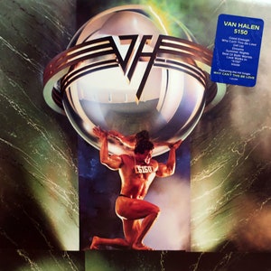 Rare Original 1986 Van Halen 5150 Warner Bros Records U.S. Vintage Vinyl Press Lp Near Mint Sammy Hagar Hard Rock Pop Eddie Van Halen R.I.P.
